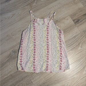 SO Women's Floral Stripe Camisole